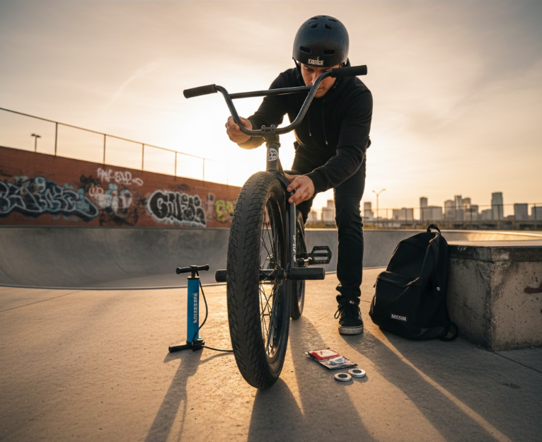Under Pressure: The BMX Rider’s Guide to Tire Care & Safety