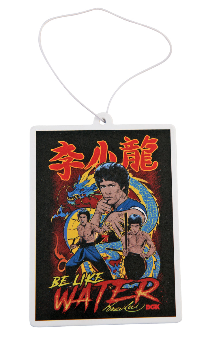DGK x Bruce Lee Fury Air Freshener - Black- Skates USA