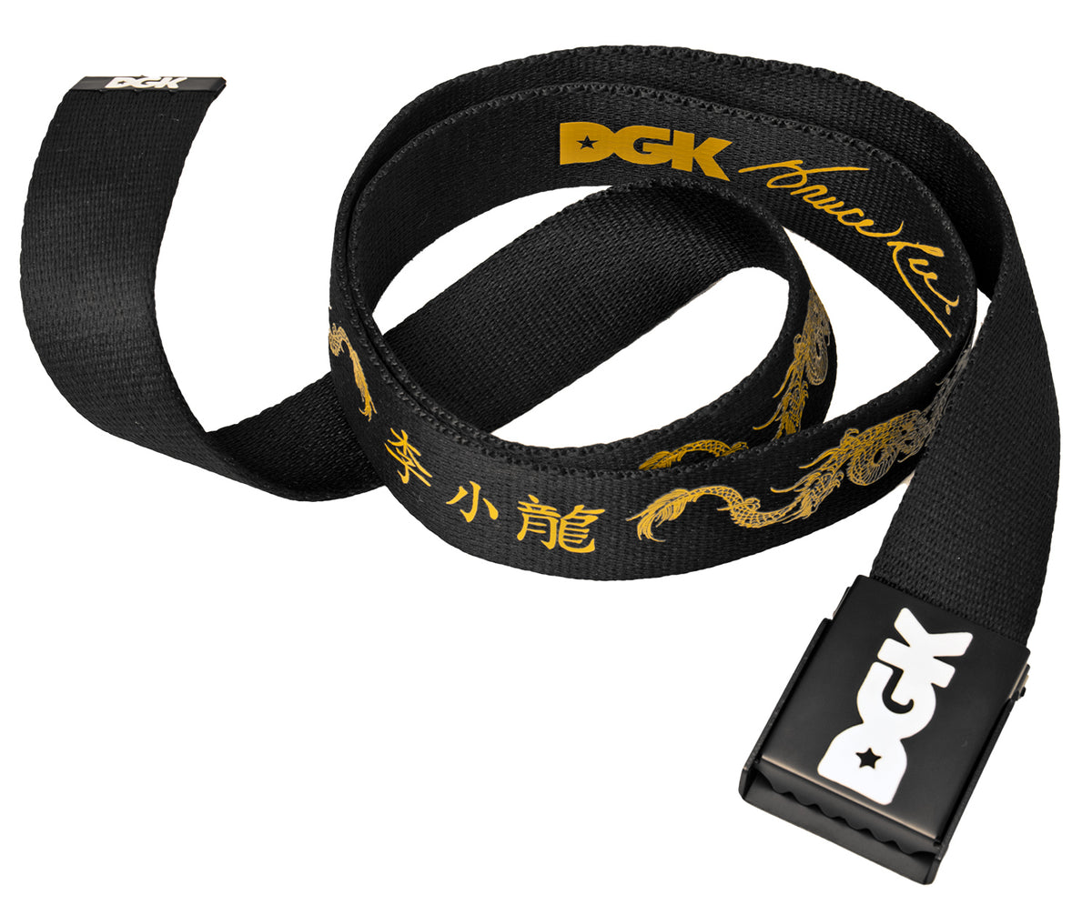 DGK x Bruce Lee Balance Scout Belt - Black- Skates USA