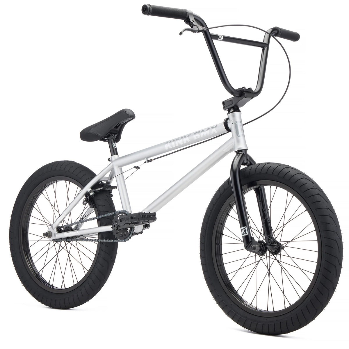 bmx バラ組み10万以上　　ストリート　kink shadow Kink 2027 Whip XL Complete BMX Bike - Frost Silver- Skates USA