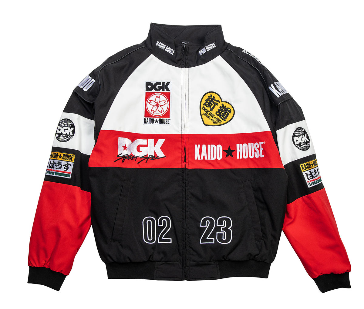DGK x Kaido House Camber Racing Jacket - Multi- Skates USA
