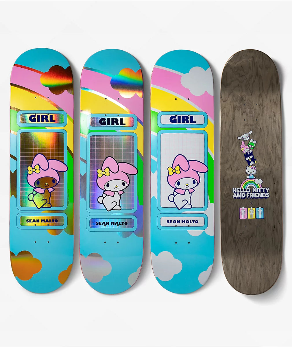 Girl Malto Hello Kitty and Friends Rainbow Blind Bag Deck - 8.25″, image size:1010x1200