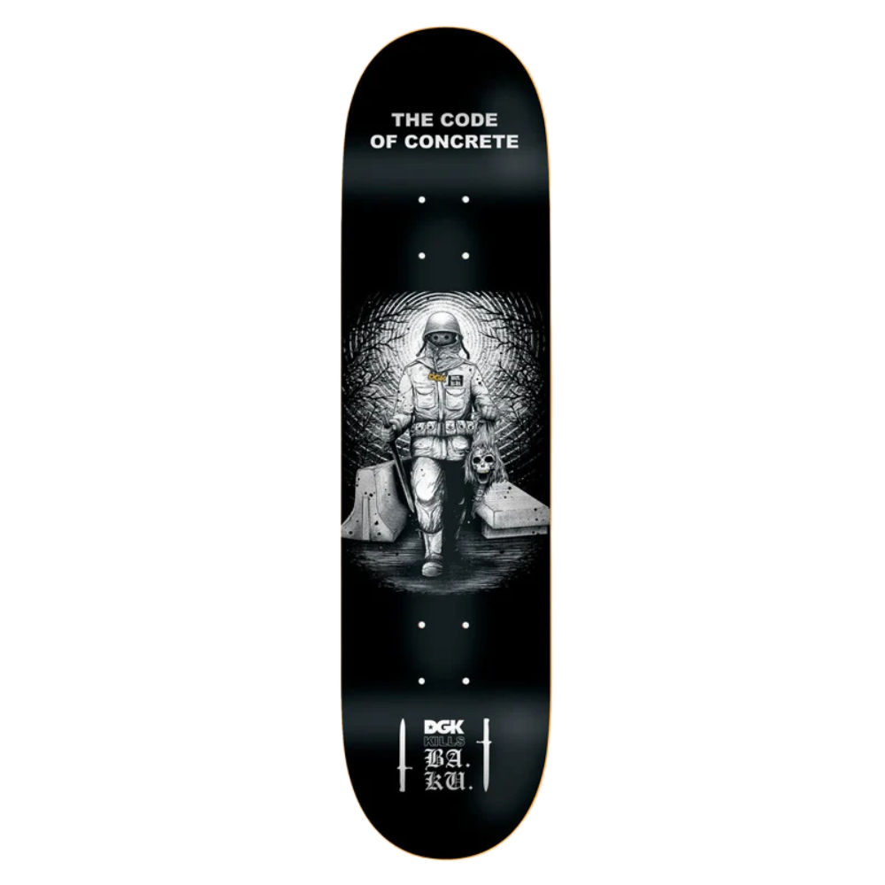 DGK x Baku Skateboard Deck - 8.5″ Multi- Skates USA
