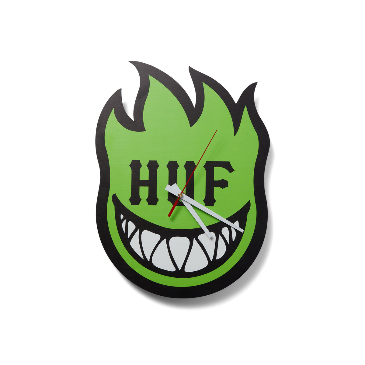 Huf X Spitfire Bighead Clock - Huf Green- Skates USA