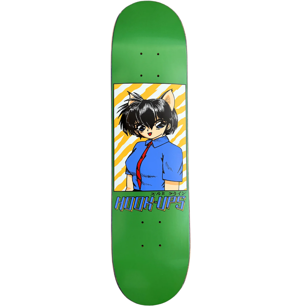 Hook-Ups Cat Girl 2 Skateboard Deck - 7.5