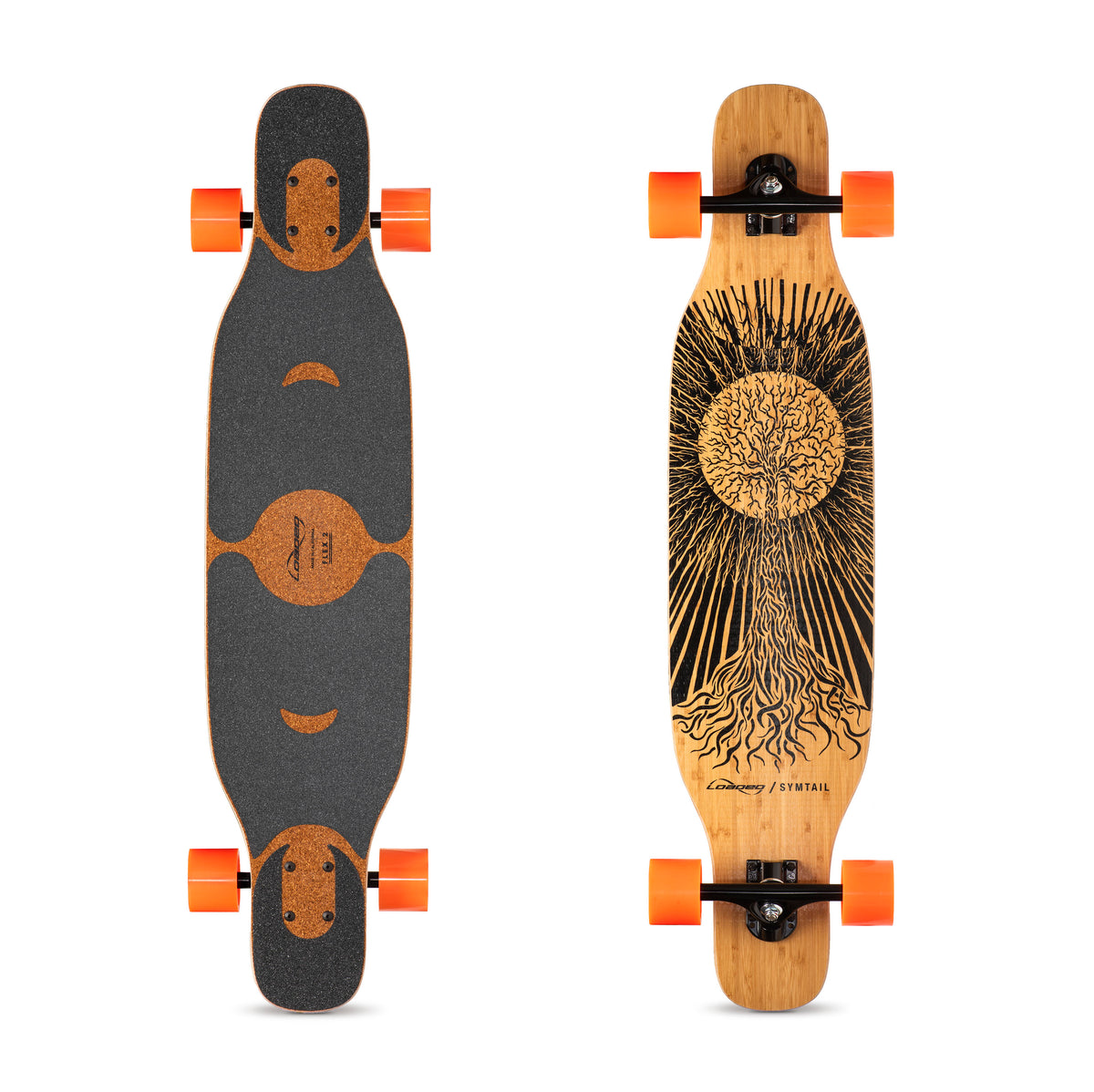 ムササビ様　新品未使用 ローデット シムテール Flex 2 コンプリート Loaded Symtail Longboard Complete- Skates USA