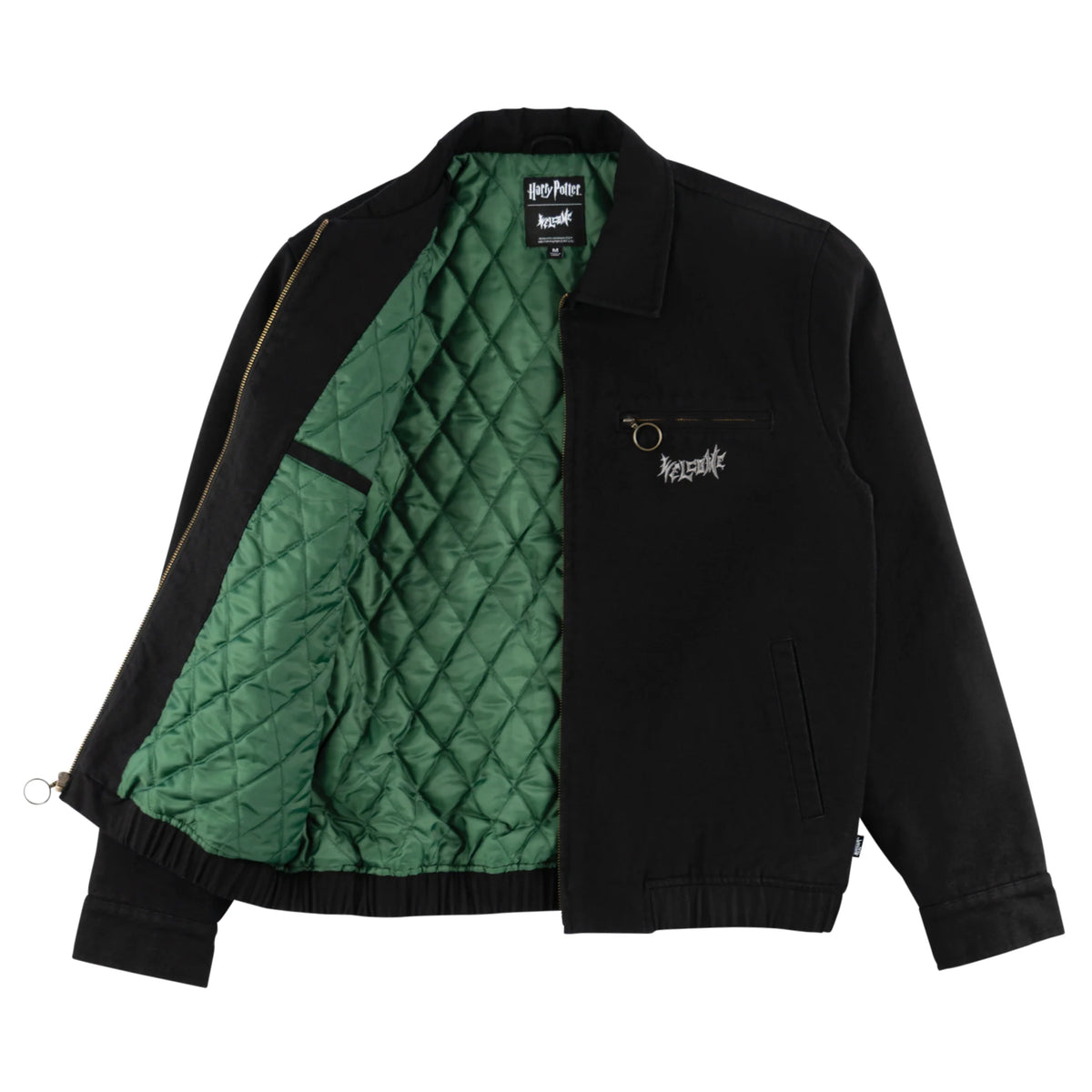 Welcome x HP Morsmordre Jacket - Black- Skates USA