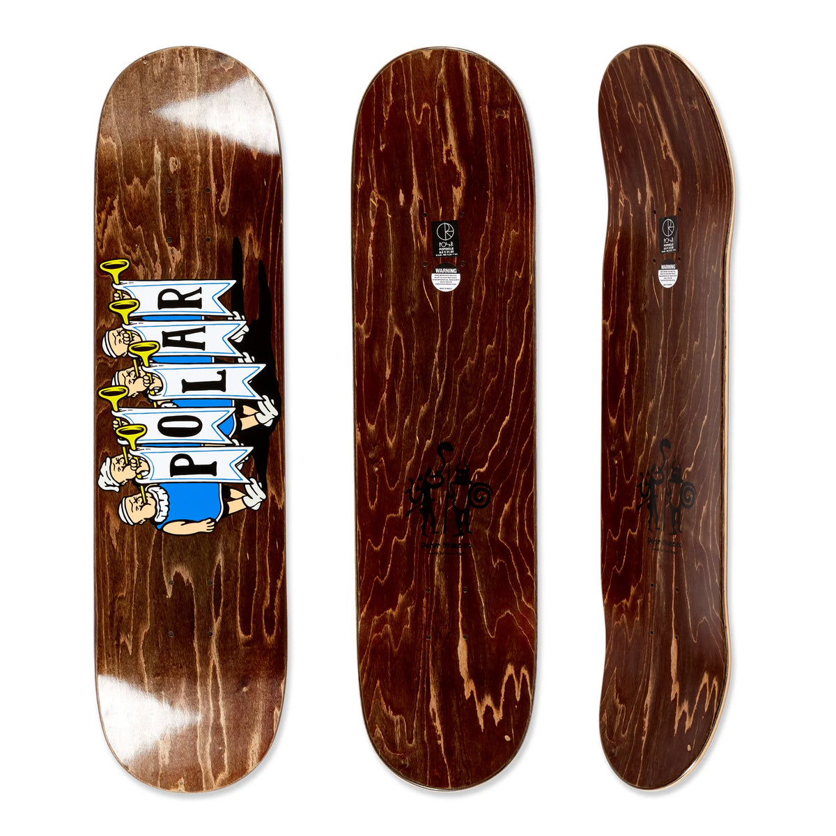 Polar Team Trumpets Skateboard Deck - 8.5
