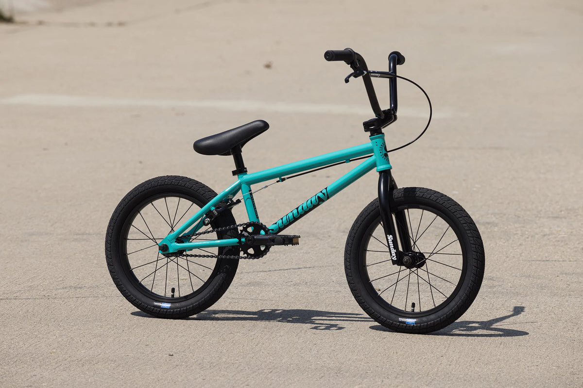 Sunday Primer 16″ Complete BMX Bike - Gloss Turquoise
