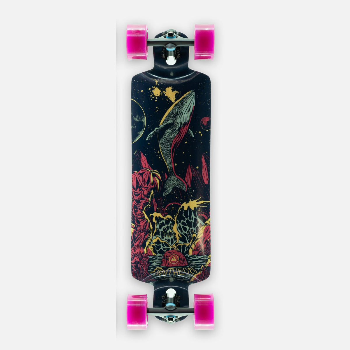 Pantheon Trip Whale Heavy Flex Longboard Complete - 33.25