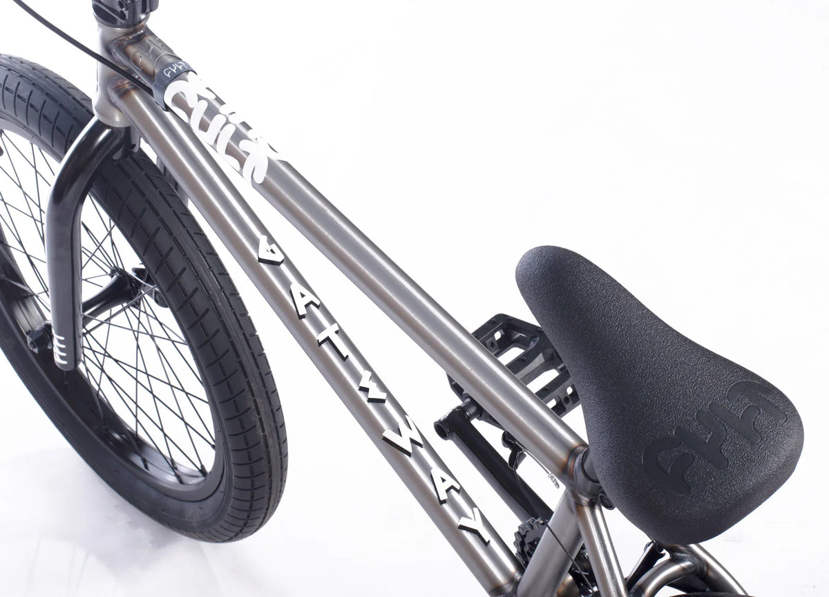Cult Gateway 20.5″ Complete BMX Bike - Clear Coat Raw
