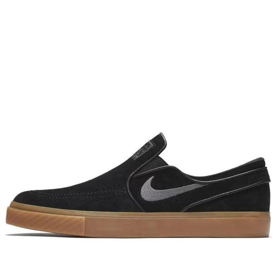 Nike SB Zoom Stefan Janoski Slip-On - Black/Gum- Skates USA