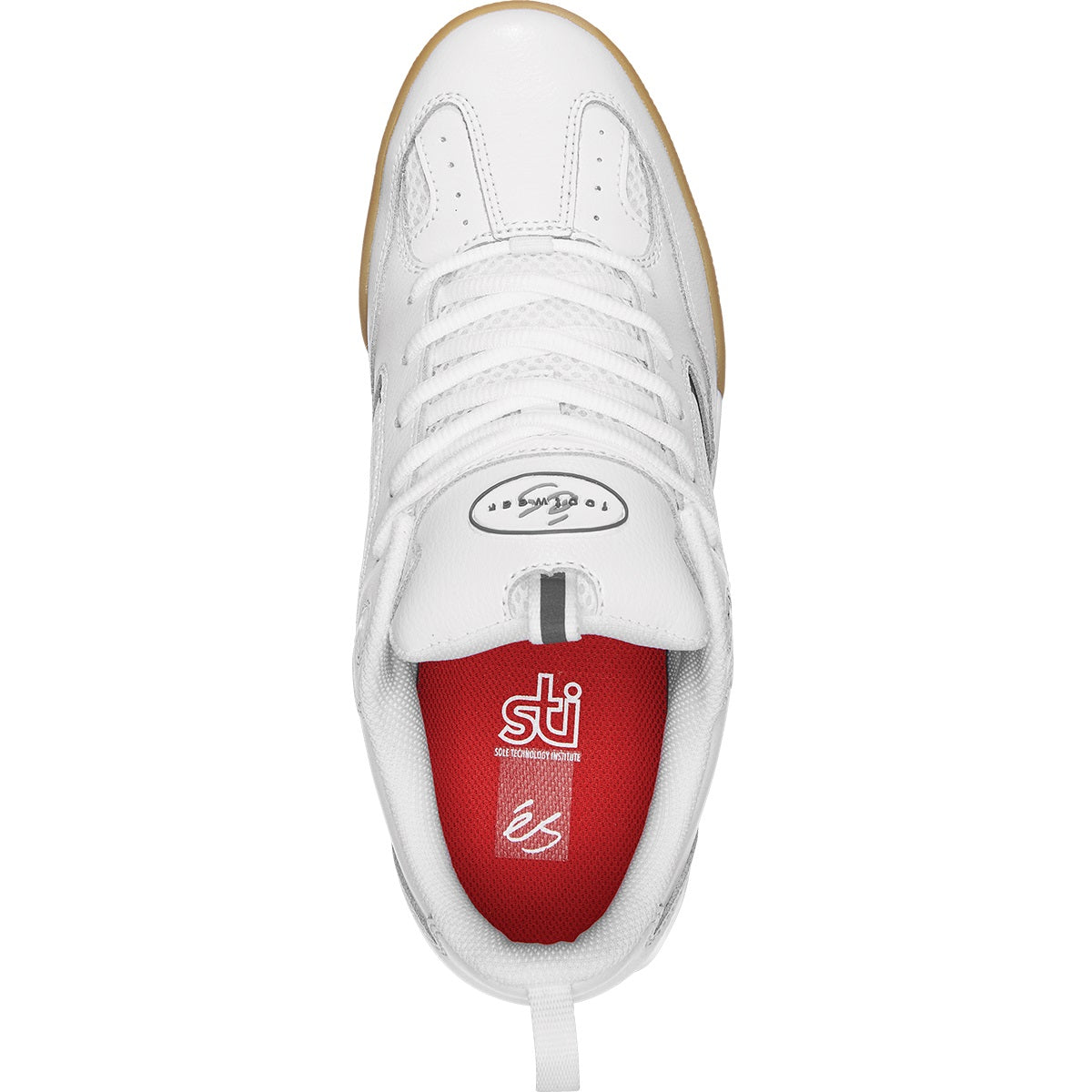éS Shoes Quattro - White/Gum- Skates USA