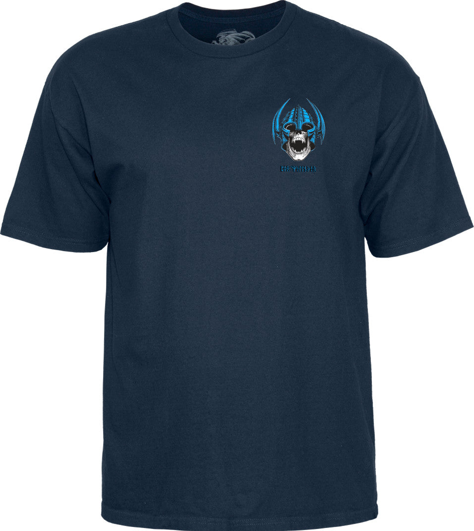Powell Peralta Welinder Nordic Skull T-shirt - Navy- Skates USA