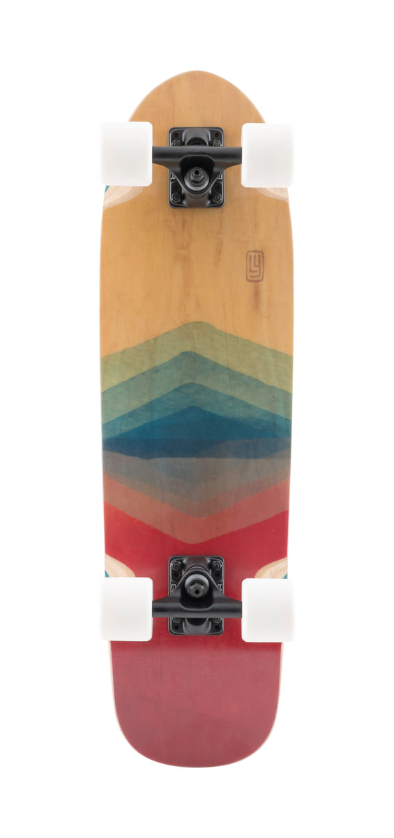 Landyachtz Dinghy FG Watercolor Complete Cruiser- Skates USA