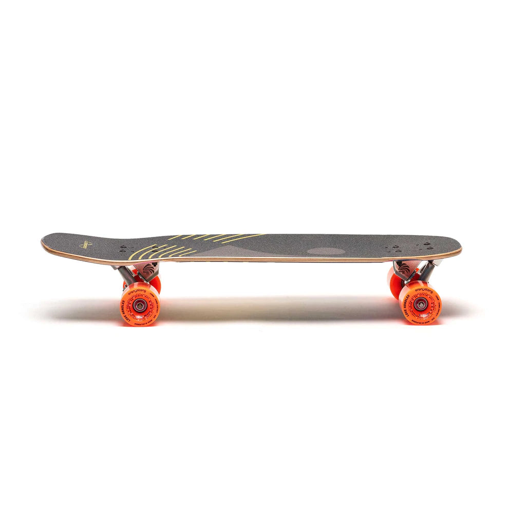 Loaded Ballona Willy Longboard Complete - Bright Blue/Yellow