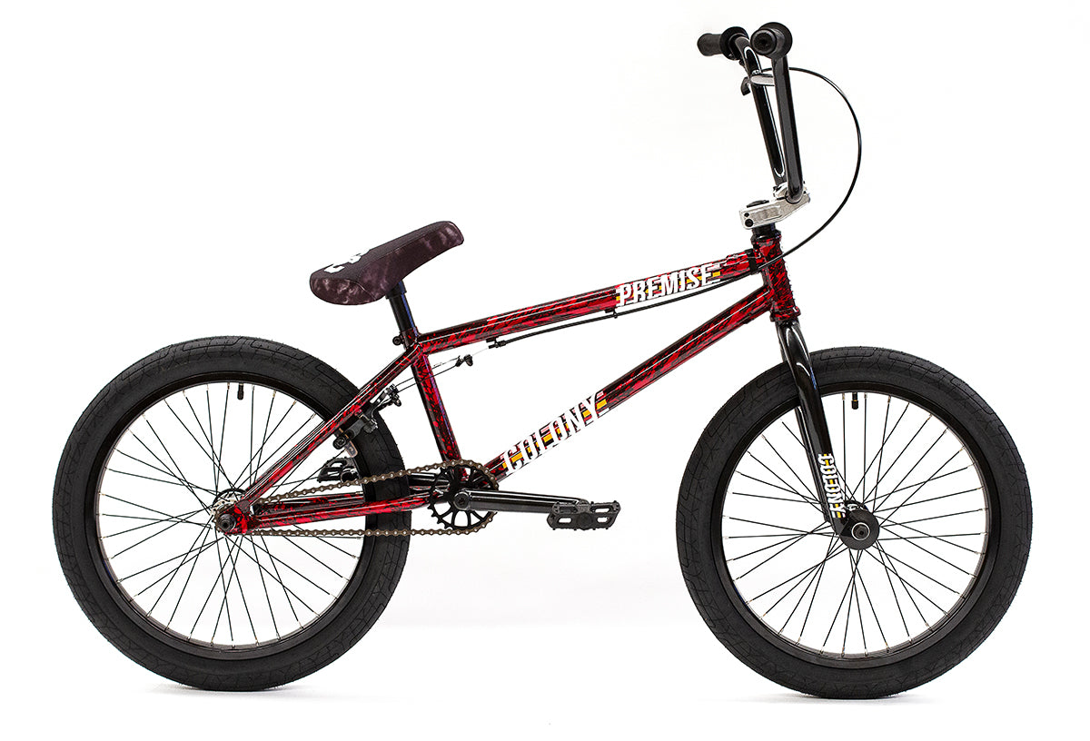 bmxストリート　colonyフルクロモリ　フリースタイル送料込 Premise-Bloody-Black-