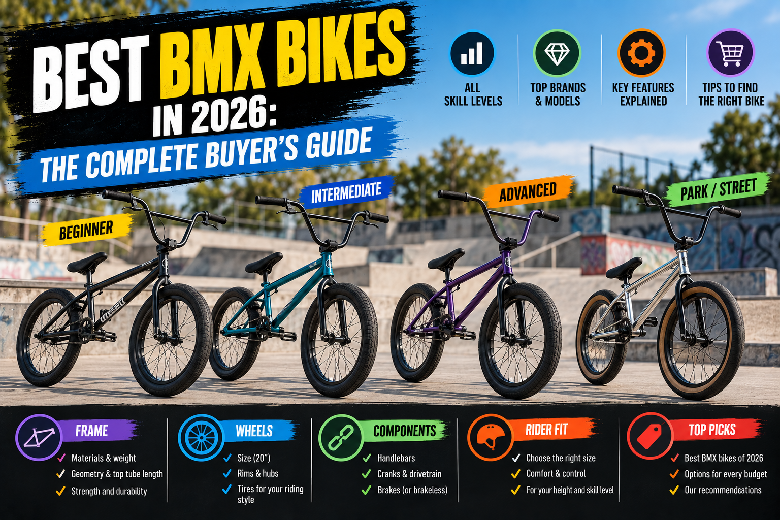 Best BMX Bikes in 2026: The Complete Buyer's Guide