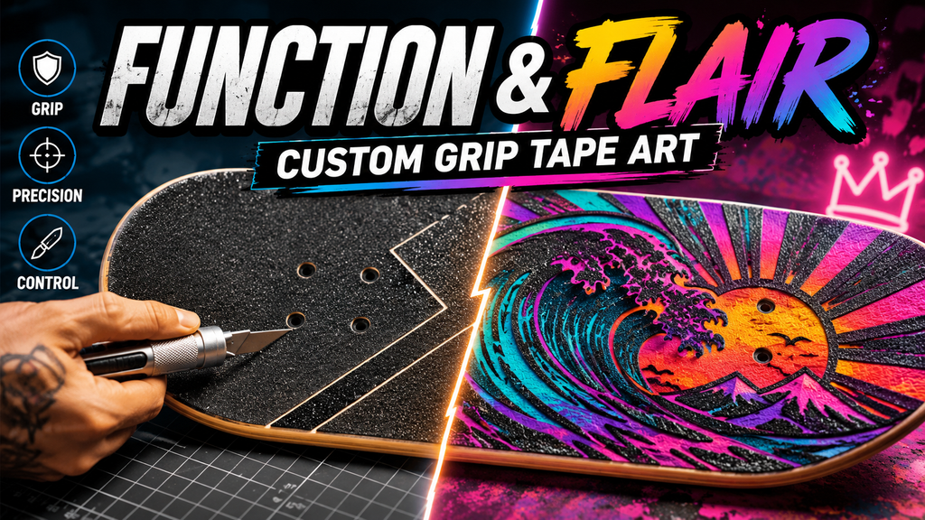 Custom Grip Tape Art: The Function & Flair Guide