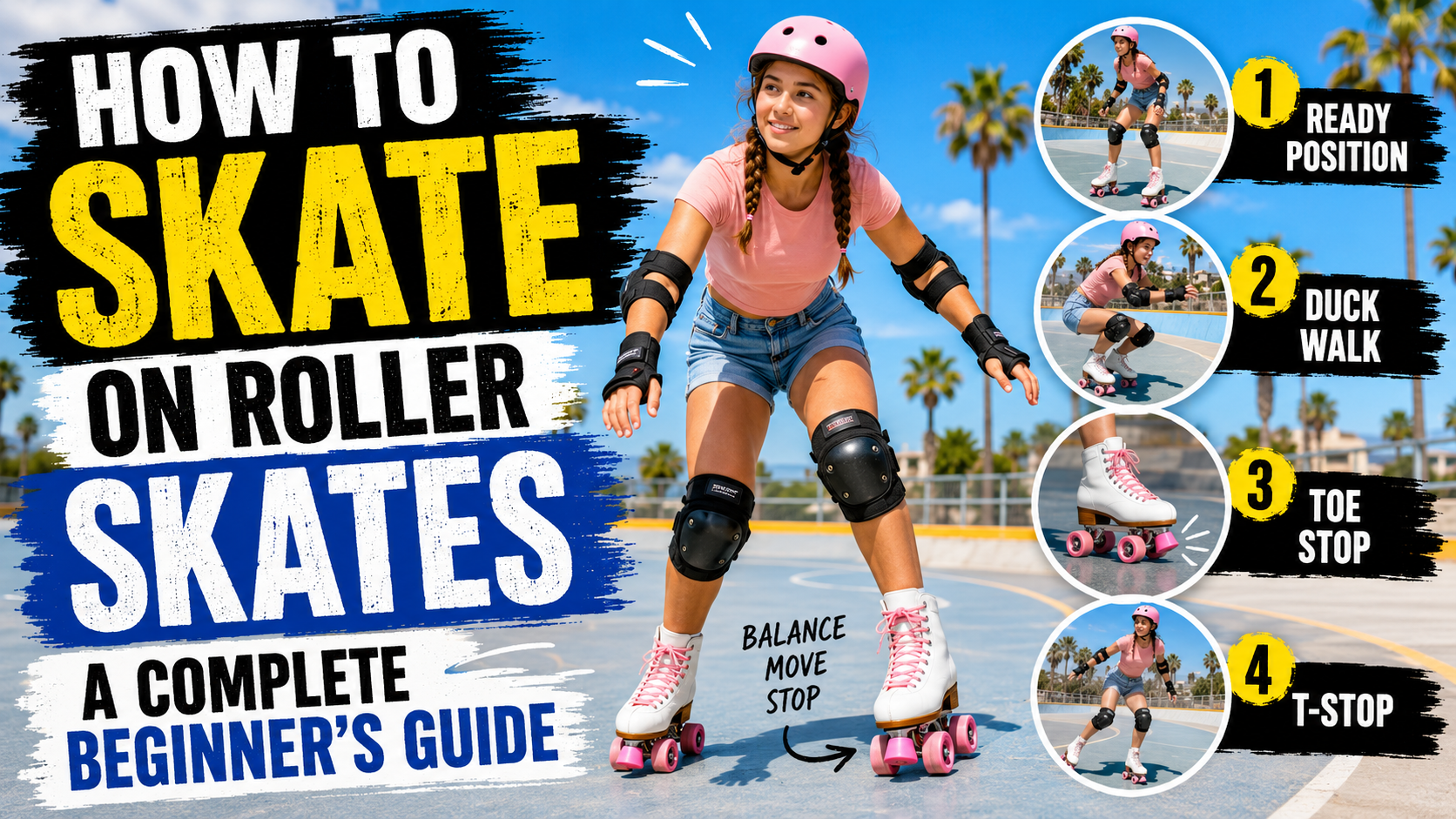 How to Skate on Roller Skates: A Complete Beginner's Guide