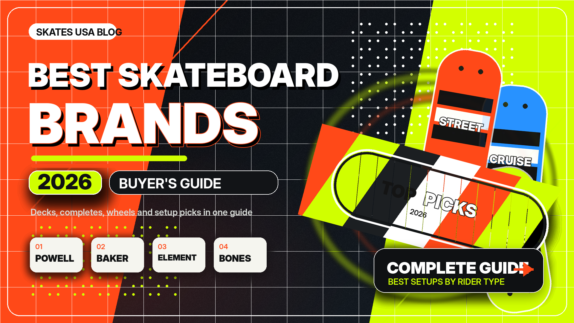 Best Skateboard Brands in 2026: The Complete Buyer's Guide