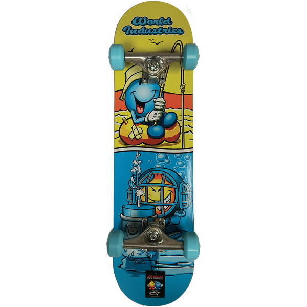 World Industries Gone Fishing Skateboard Complete - 7.5