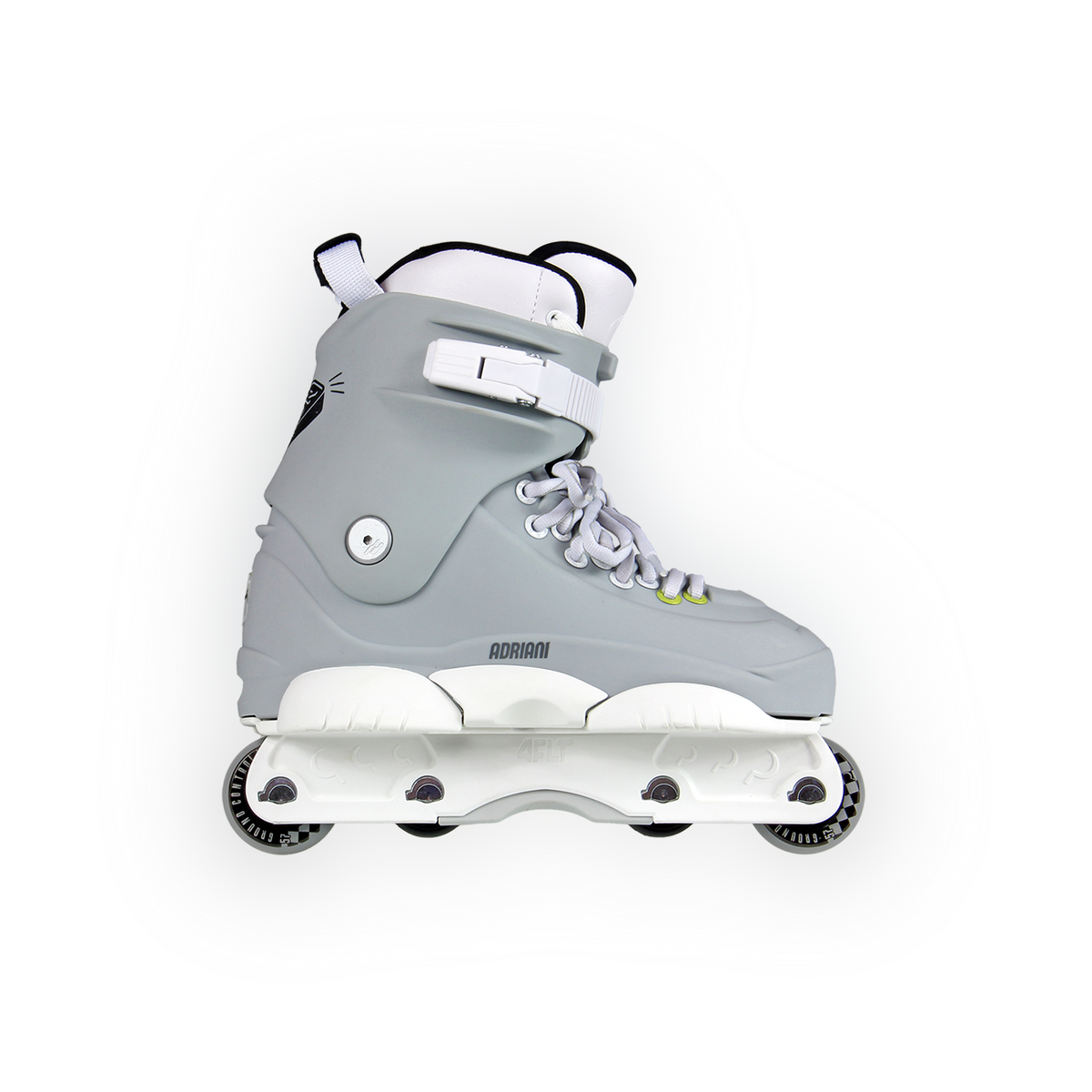 Razors Json Adriani Genesys Aggresssive Inline Skate Complete - Grey/W