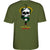 Powell Peralta Mike McGill Camiseta Calavera Y Serpiente - Verde Militar
