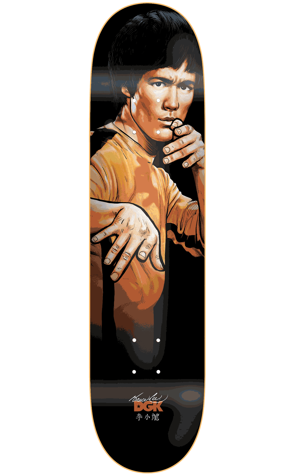 DGK x Bruce Lee Dragon Lee Lenticular Deck - 8.0 DGK x Bruce Lee Dragon Lee Lenticular Deck - 8.0