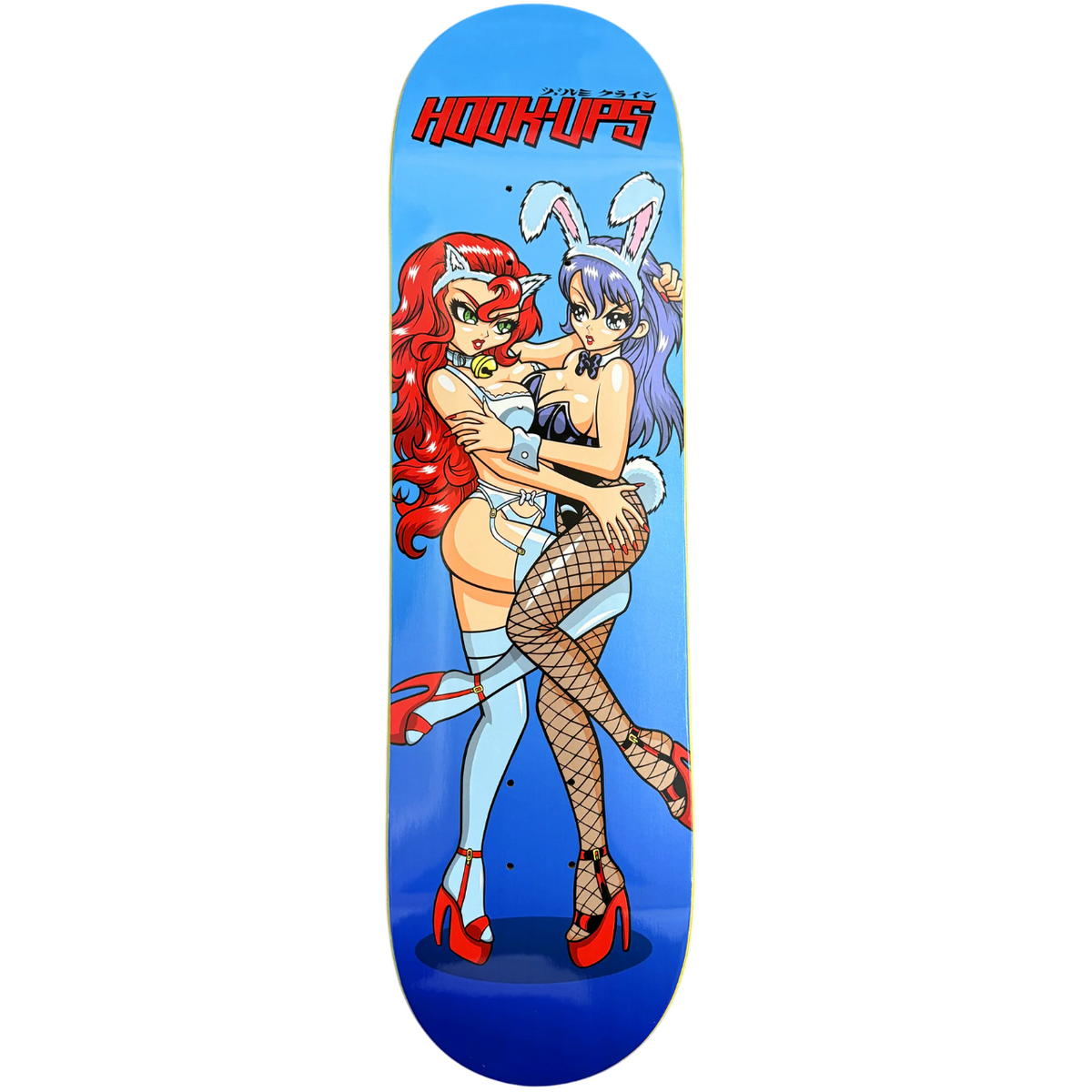 Hook-Ups Catfight Skateboard Deck - 8.5"- Skates USA