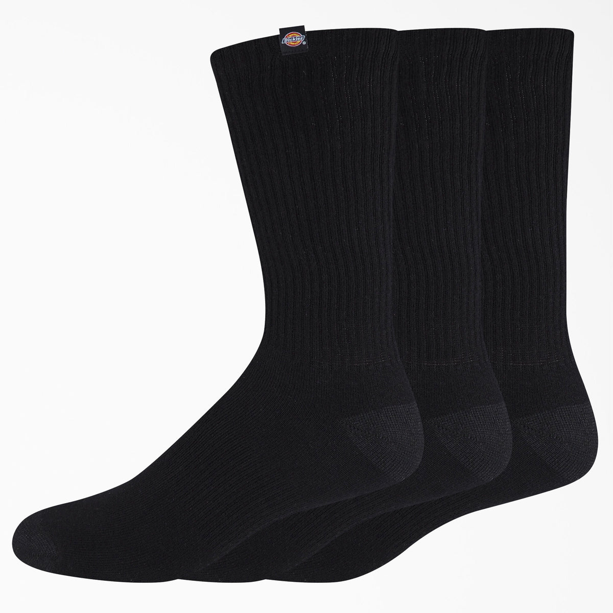 Dickies Label Crew Socks - Black– Skates USA