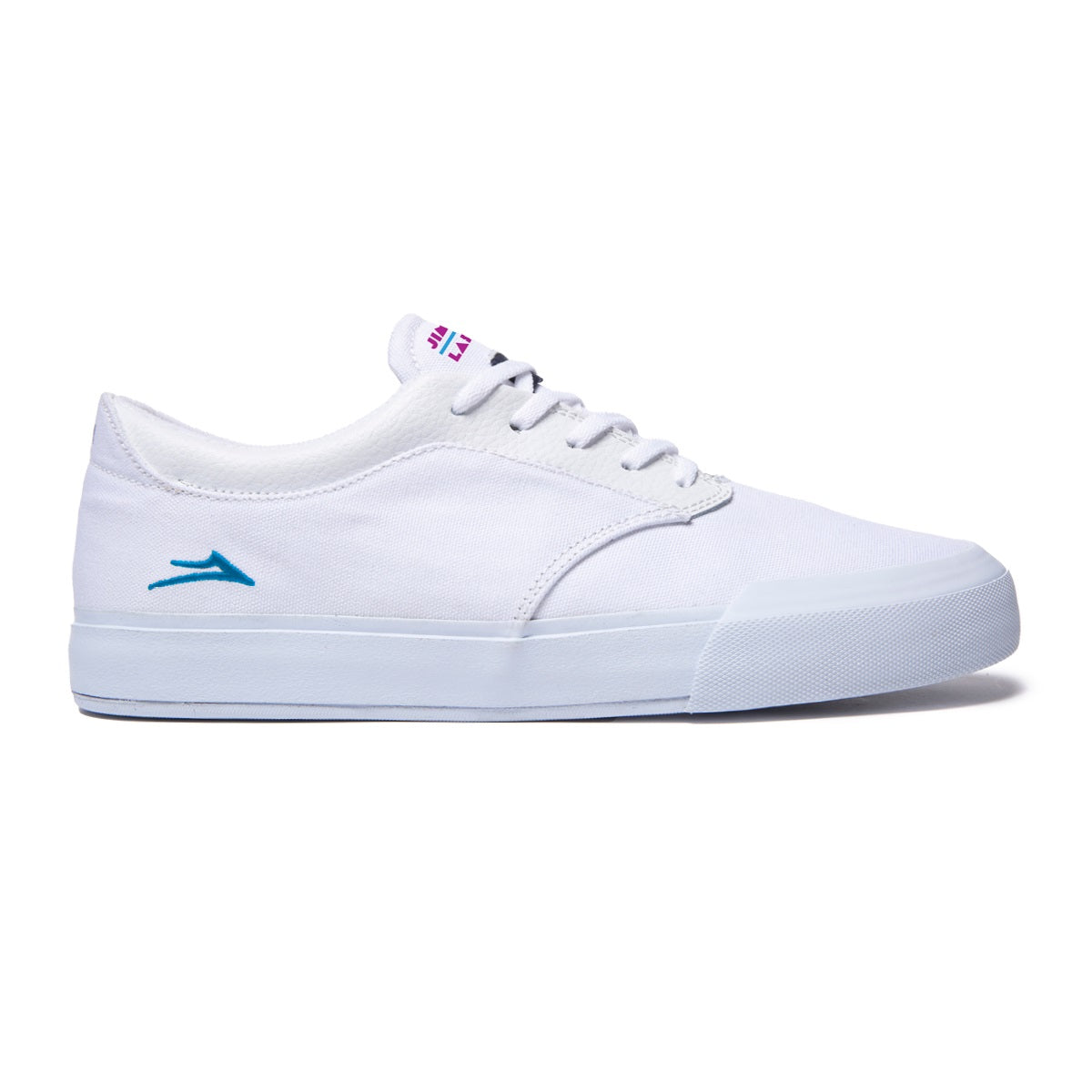 Lakai Shoes Wilkins - White Canvasâ Skates USA