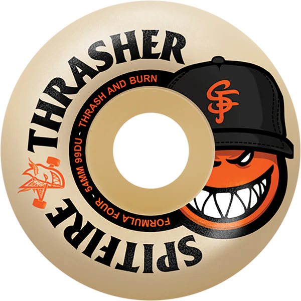 Spitfire F4 Radial Full Thrasher 58mm 99a- Skates USA