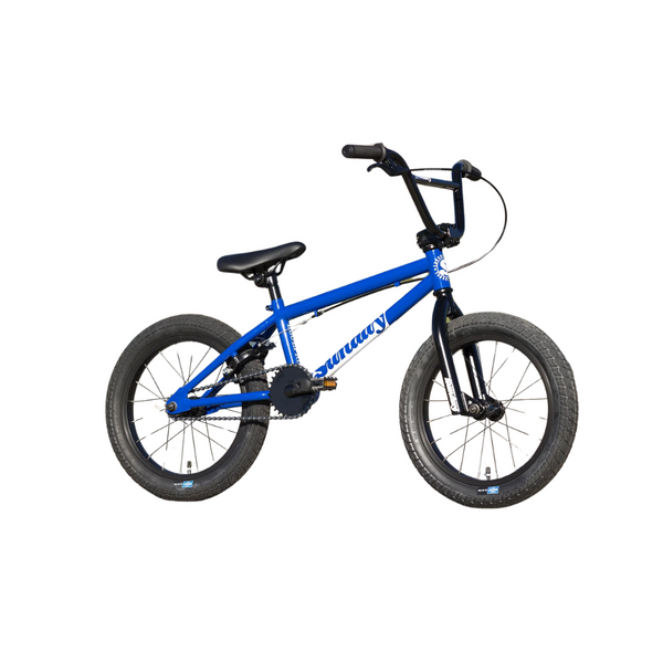 (新品) キッズ BMX 2022 Sunday Blueprint 16 Sunday Blueprint 16″ Complete BMX Bike - Gloss Sunday Blue