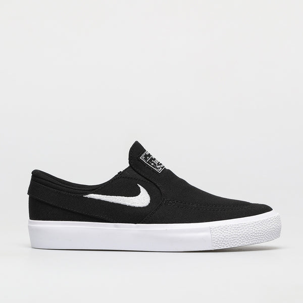 Shoes Canvas Slip (GS) Youth - Black/White
