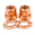 Shadow Conspiracy Featherweight Alloy Axle Nuts 14mm - Copper
