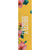Grizzly Blossom Stamp Single Sheet Griptape 9"X33" - Yellow - Skates USA