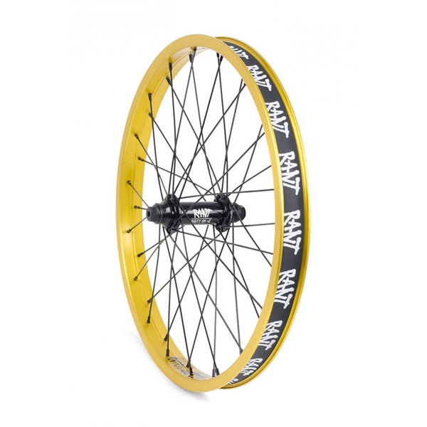 Rant BMX Party On V2 Front Wheel - Matte Gold- Skates USA