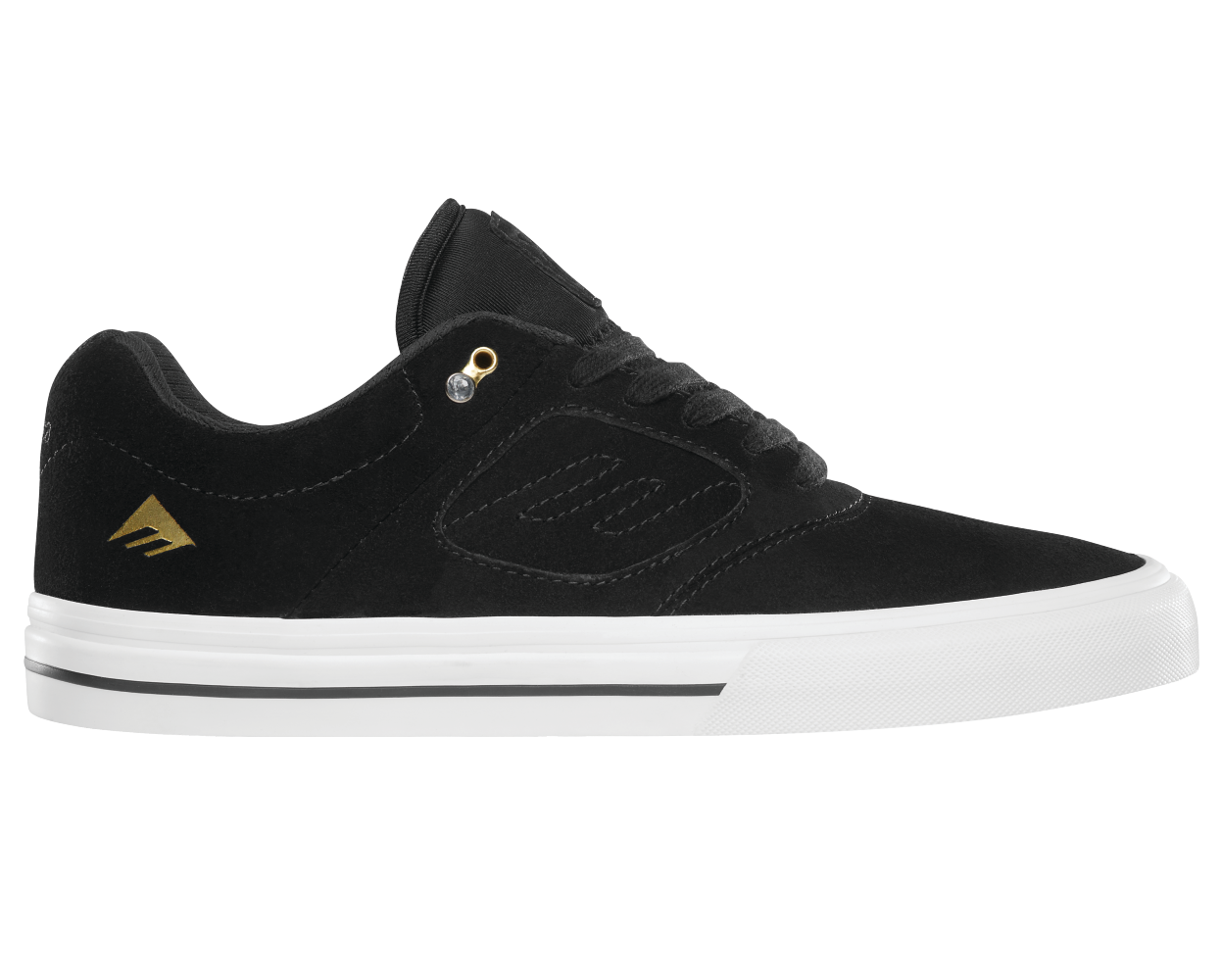 Emerica Shoes Reynolds 3 G6 Vulc Black White Gold