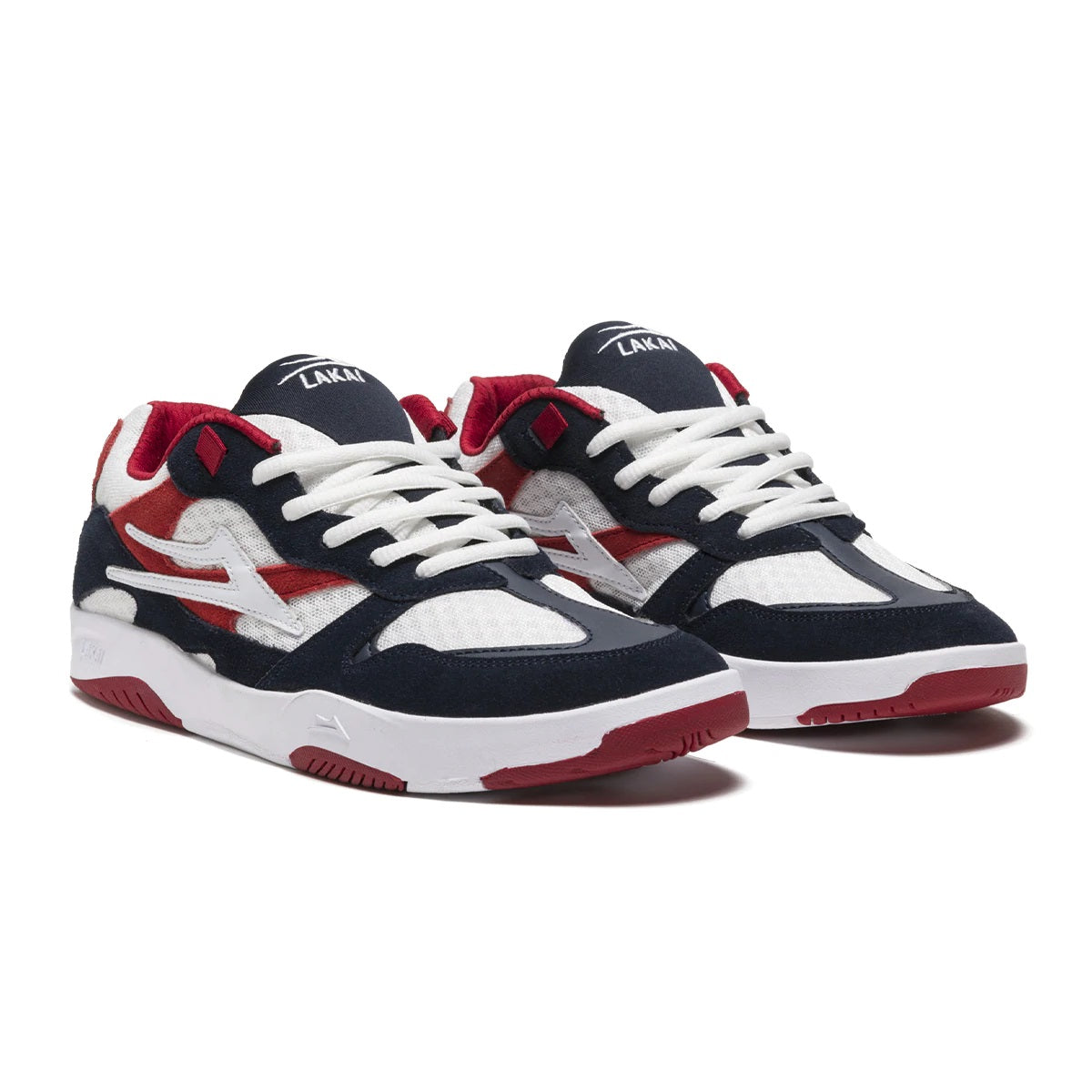 Lakai Shoes Evo 2.0 XLK - Navy/Red- Skates USA