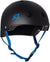 S1 Lifer Helmet - Black Matte/Cyan Straps