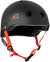 S1 Lifer Helmet - Black Matte/Orange Straps