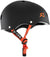 S1 Lifer Helmet - Black Matte/Orange Straps