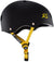 S1 Lifer Helmet - Black Matte/Yellow Straps