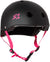 S1 Lifer Helmet - Pink Helmet Posse Black Matte/Pink Straps