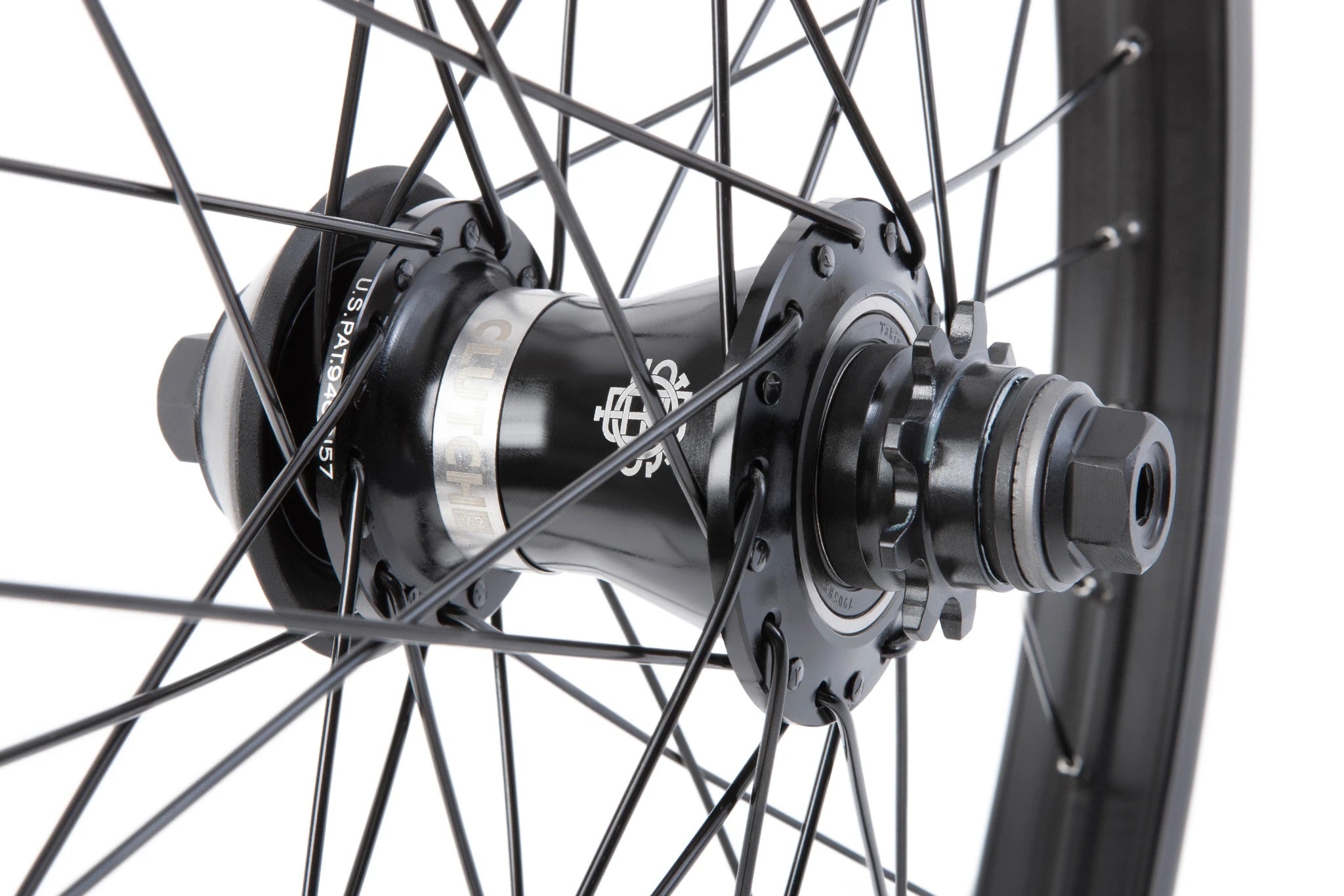 Bmx Rear Wheel Odyssey BMX Quadrant Freecoaster Rear Wheel RHD - Black