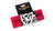 S&M Bikes BMX Passero Grips - Trans Red/Gold Flake - Skates USA