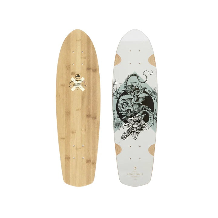 Tabla de surf Arbor Pocket Rocket Bamboo Cruiser de 27″