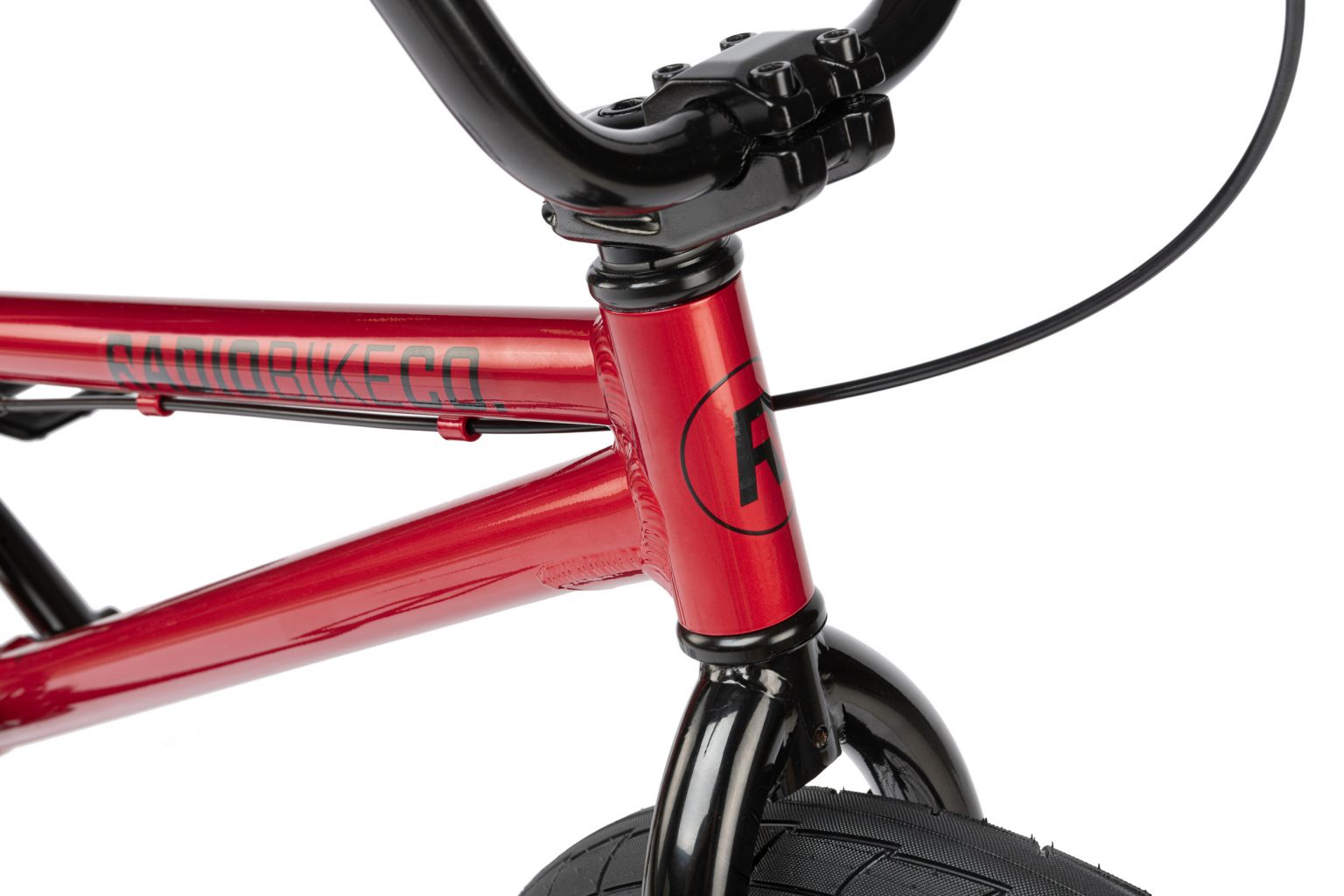 Radio 2021 Dice 20″ Complete BMX Bike - Candy Red- Skates USA