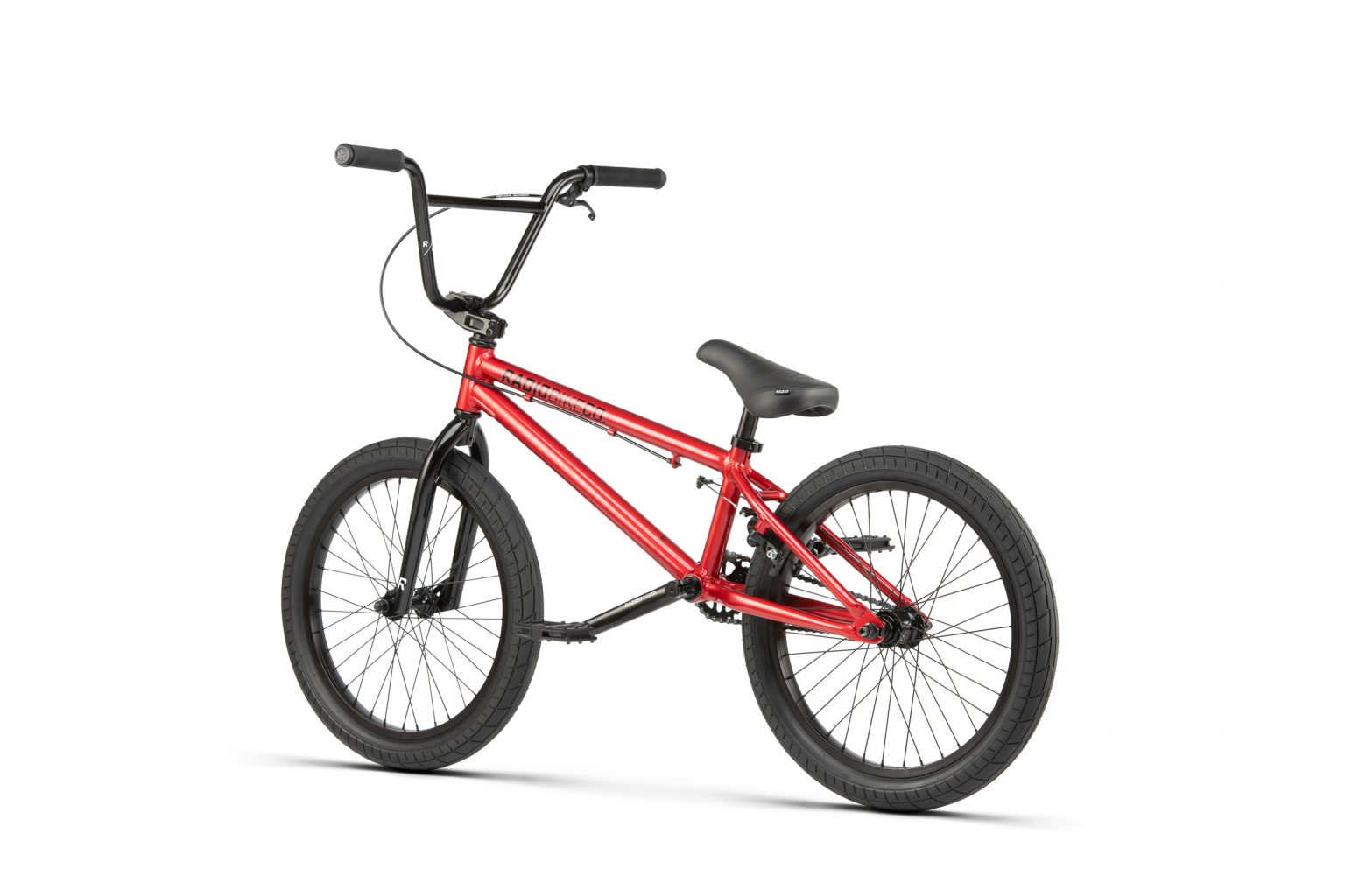 Radio 2021 Dice 20″ Complete BMX Bike - Candy Red- Skates USA